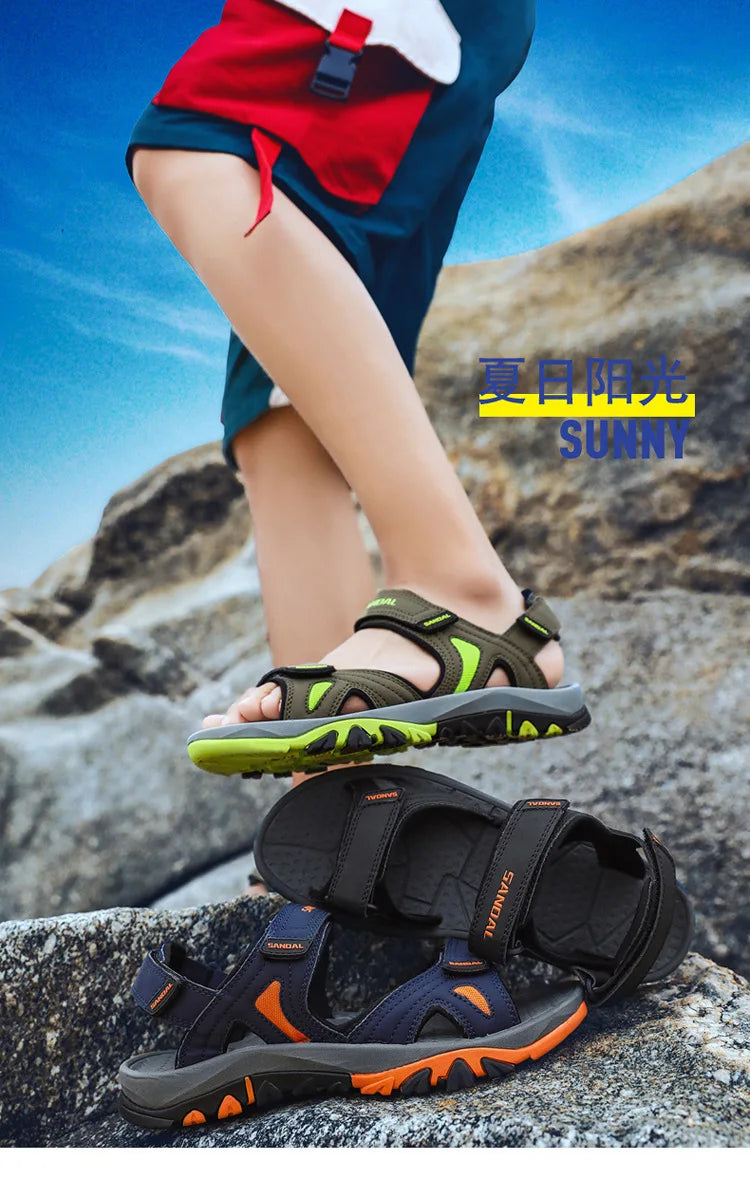 Shoes Men's Sandals Summer  Outdoor Classics Walking Men Sandals Big Size 46 Gladiator Sandalias New Platform Water Footwear