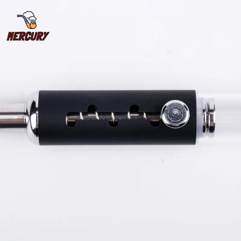 MERCURY New Portable Telescopic Dry Burning Herb Grass Smoking Pipes Adjustable Tobacco Grass Pipes Tube 420 Smoking Accessorie