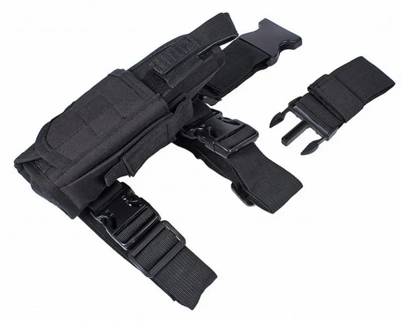 Universal Left Right Hand Gun Holster Tactical Tornado Drop Leg Thigh Holsters Hunting Military Airsoft Glock Handgun Holder Bag