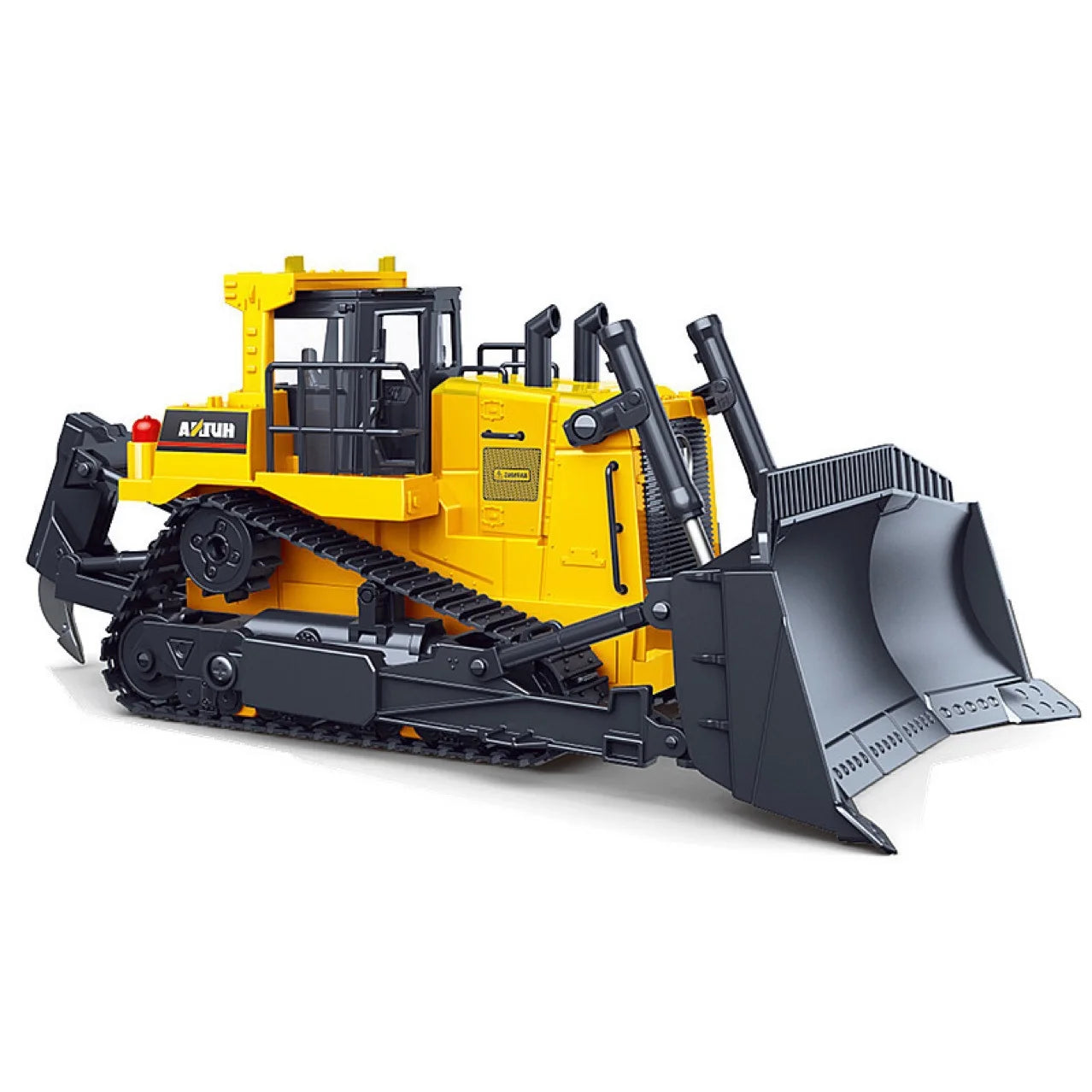 1:16 11 Channels Remote Control Bulldozer Huina 1554 Heavy Duty Bulldozer Kids R/c Engineering Car Christmas Gift