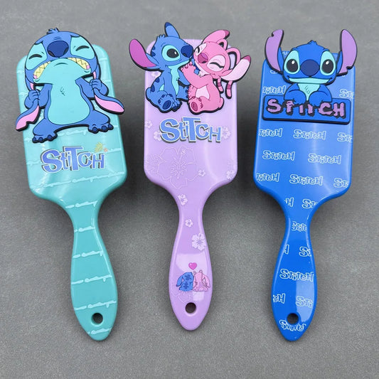 Cute Lilo&Stitch Air Cushion Comb Kawaii Cartoon UNISEX Home Furnishings Air Bag Massage Fashion Hairdressing Comb Holiday Gifts