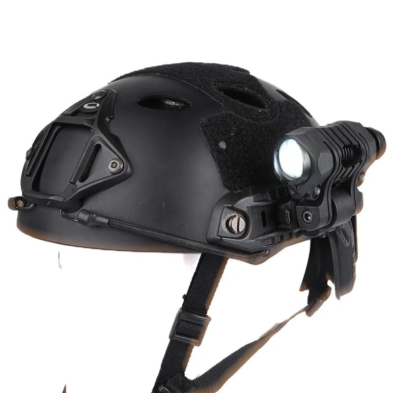 WADSN Tactical AIrsoft Strobe Consant Momentary Helmet Lamp With white Scout light Helmet Lamp FAST Hunting Helmet Flashlight