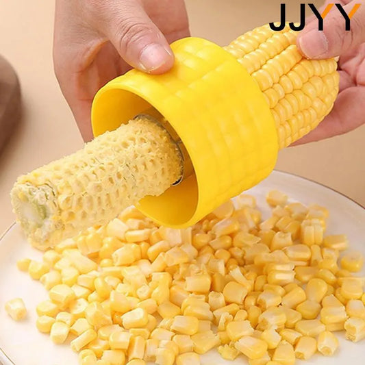 JJYY  Corn Cob Peeler Stripper Cutter Splitter Remover Thresher Stonego Kitchen Salad Tool