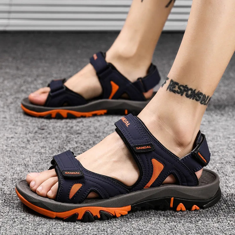 Shoes Men's Sandals Summer  Outdoor Classics Walking Men Sandals Big Size 46 Gladiator Sandalias New Platform Water Footwear