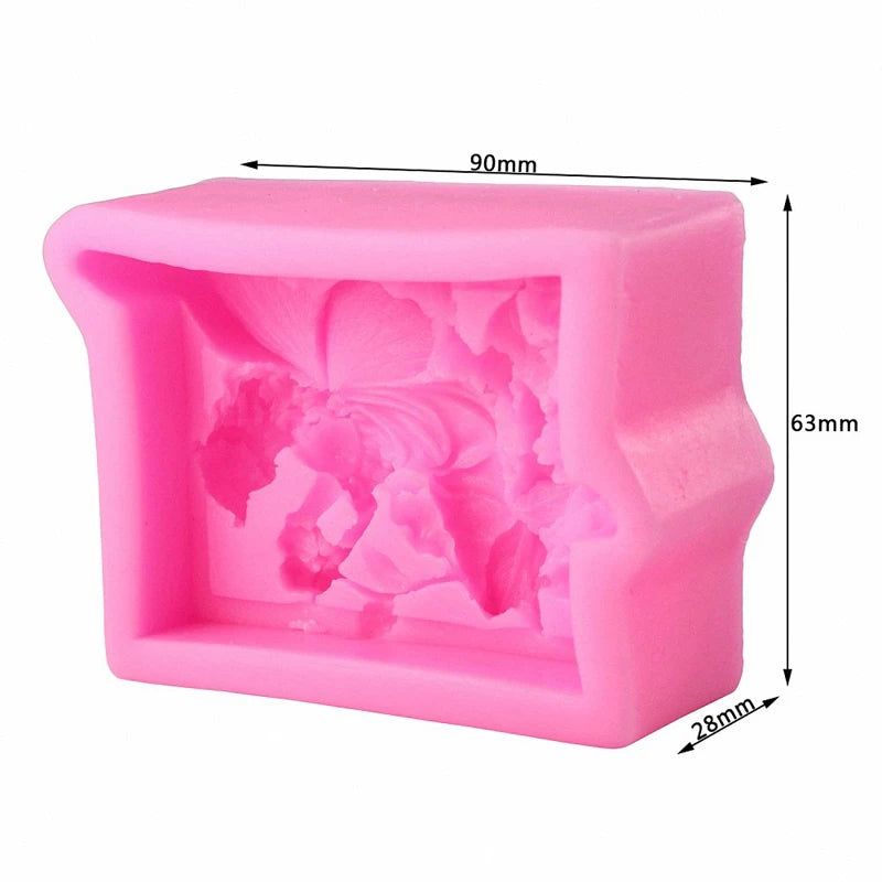 Fairy Angel Flower 3D Resin Clay Silicone Molds DIY Handmade Soap Mold Silica Gel Mould Newest Design