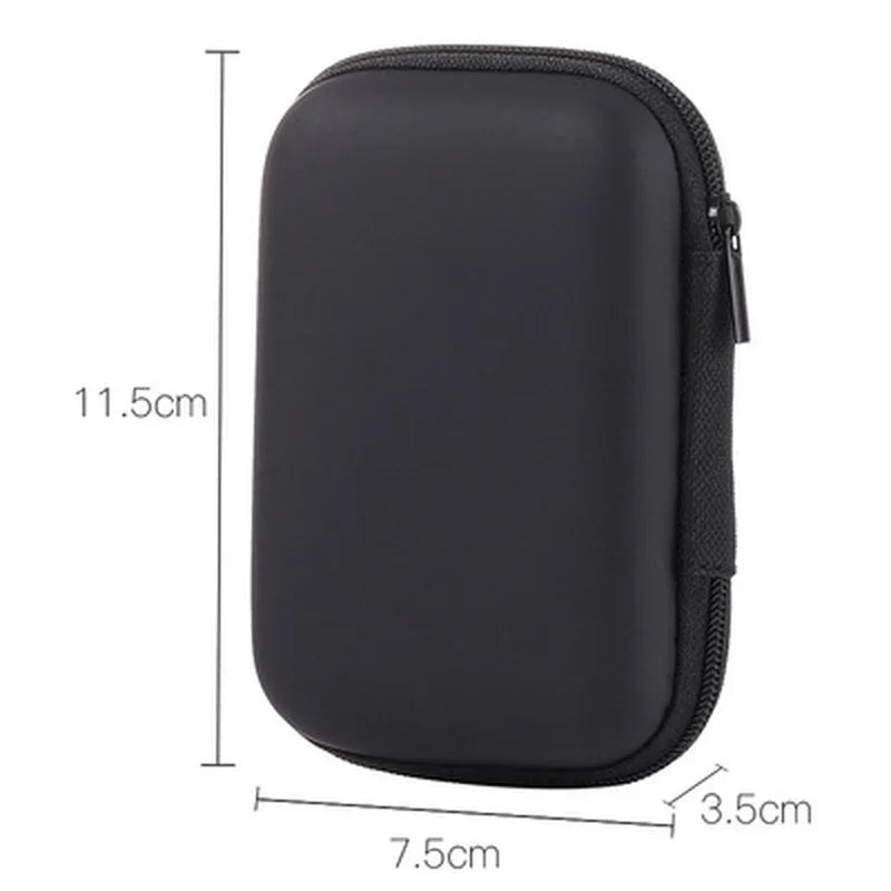 Hot Sale 5Colors Hard Case for Board Games Children Game Cards Travel Zipper Carry Cases Earphone Storage Box Dropshipping