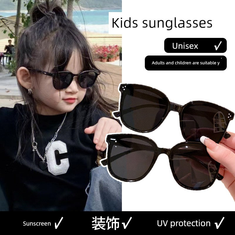 UV Protection Black Boys Baby Girls Sunglasses