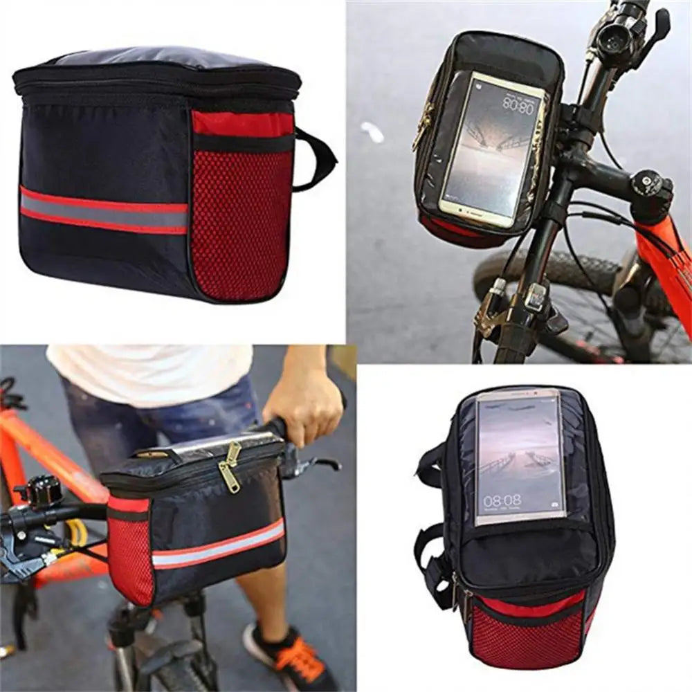 Waterproof Bicycle Bag Large Capacity MTB Bike Front Handlebar Bag Outdoor Travel Cycling Top Front Basket сумка для велосипеда