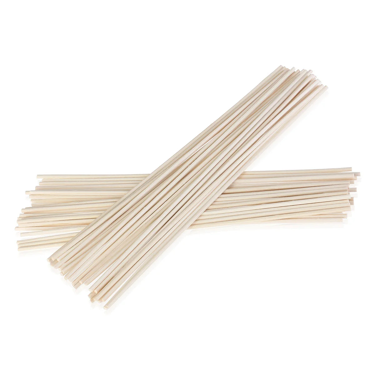 50pcs Wood Rattan Sticks Diffuser Sticks Replacement Essential Oil Aroma Diffuser Sticks ( Wood Color )