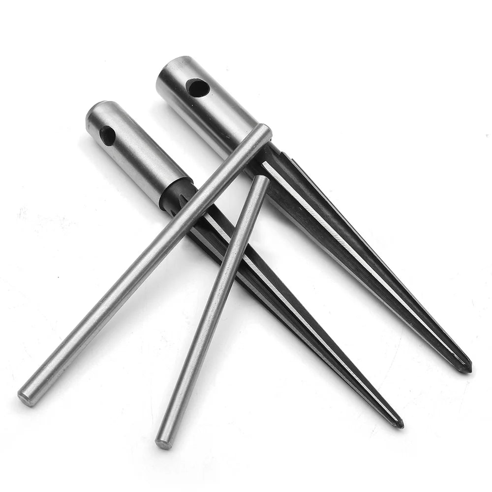 Hand taper reamer 1/8-1/2 (3-13mm) 5-16 taper reamer chamfer opening countersunk head cutting tool hexagonal shank tool