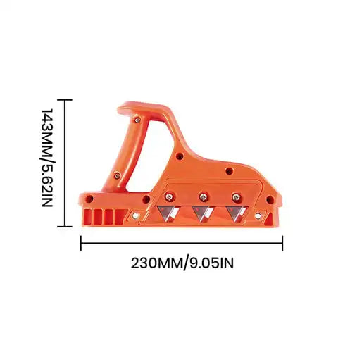 Plasterboard Quick Cutter, Gypsum Board Hand Plane, Drywall Edge Chamfer, Woodworking Cutting Tool, 45 °, 60 ° Trimmer Hand Tool