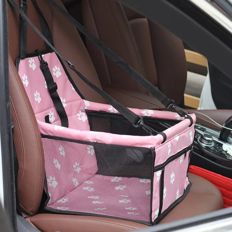 Car Pet Seat Cushion Removable and Washable Hanging Bag Waterproof Dog Mat Kennel and Cat Nest  Safety Seat Pet Bed Car Nest Mat