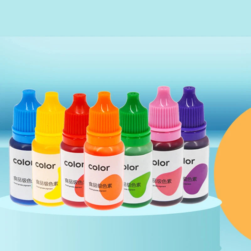 5Color/Set Children'S Science Experimental Pigment For DIY Slim Dough Handmade Soap Coloring Liquid Pigments Food Grade No Toxic