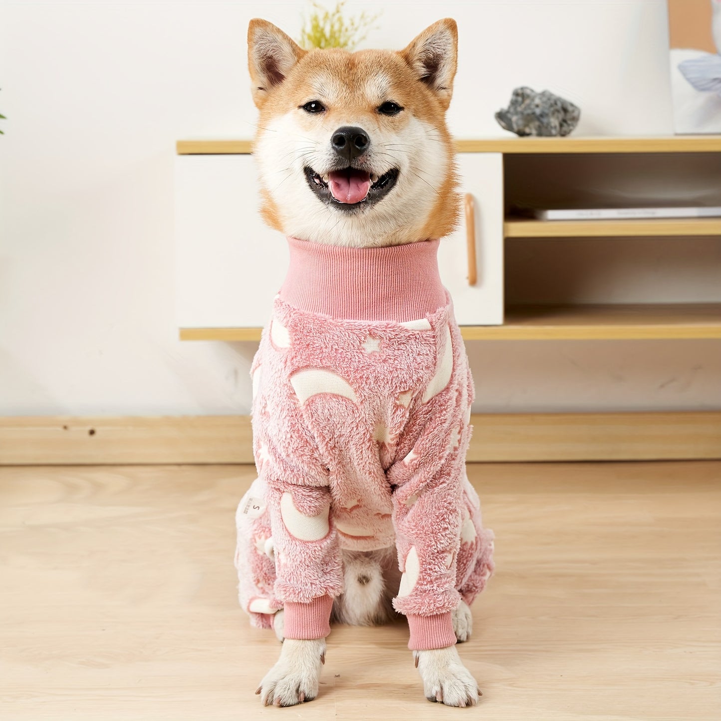 New Winter Pajamas For Pets, Large Dog Pajamas, Golden Hair Home Clothes, Anti-shedding, Dog Warm Soothing Pajamas