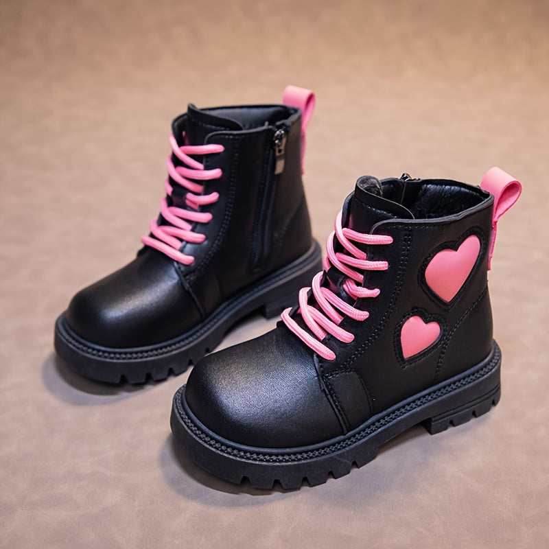 Lovely Bear - Ankle Boots For Girls - Lightweight, Non - Slip, With Zipper Closure, Waterproof, Warm And Comfortable For Indoor And Outdoor Travel In Winter.