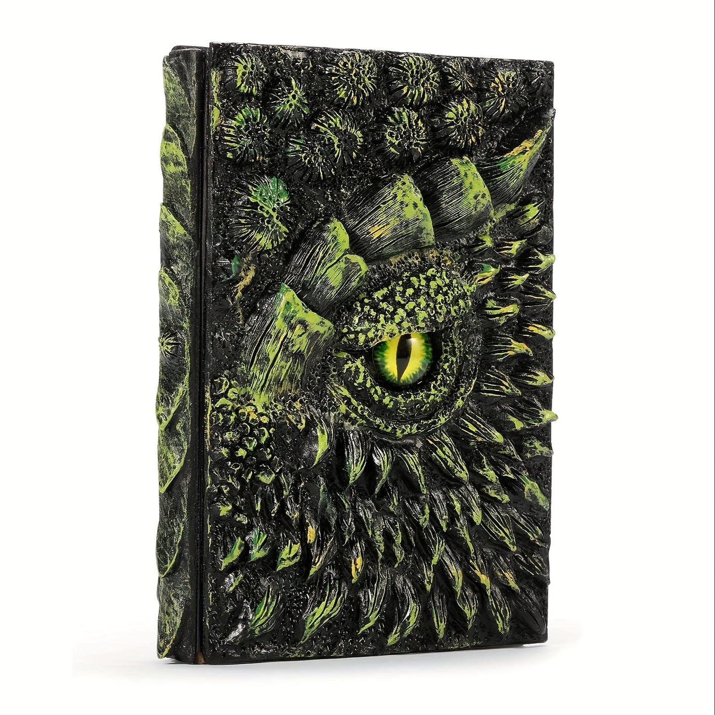 120sheets 240pages 1050g Resin Engraving 3D Dragon Eye Embossed Dragon Journal Writing Notebook for Man/Woman Handmade Travel Journal Dnd notebook for Dragon Lovers