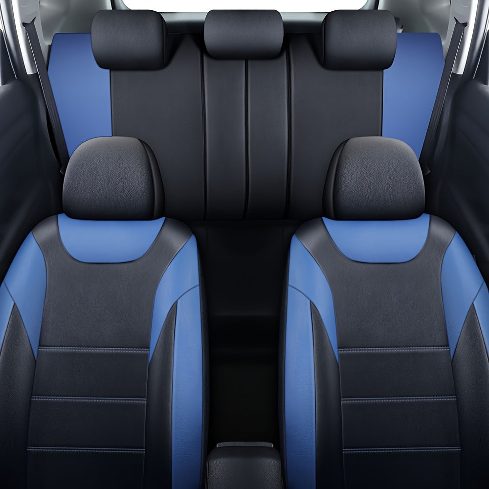 Universal Leather Car Seat Covers Front And Rear Seat Covers Suitable For 90% Of The Car Models